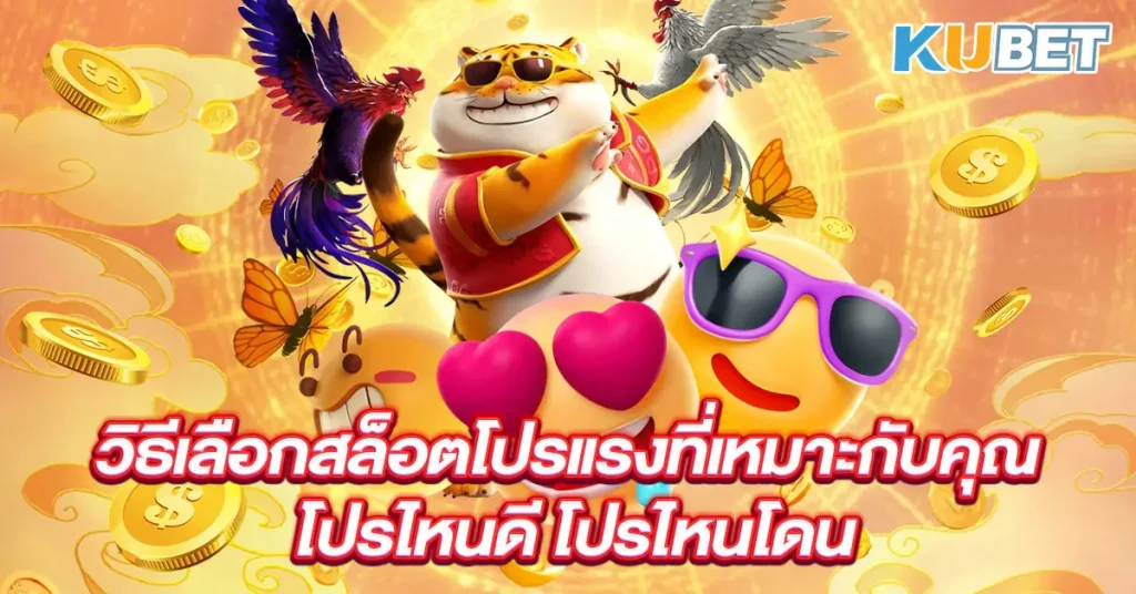 วิธีเลือกสล็อตโปรแรงที่เหมาะกับคุณ-โปรไหนดี-โปรไหนโดน