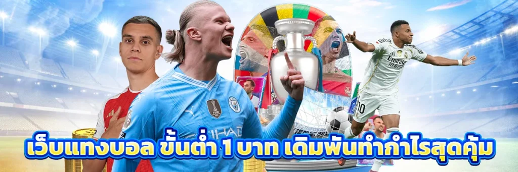 เว็บแทงบอล ขั้นต่ำ 1 บาท
