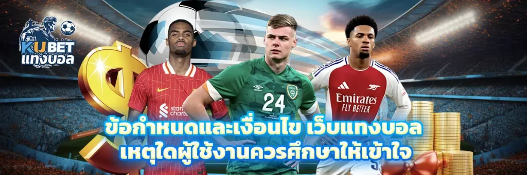 ข้อกำหนดและเงื่อนไข เว็บแทงบอล